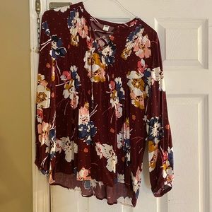 Women’s Floral Top